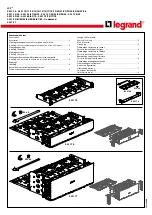 Preview for 1 page of LEGRAND LCS 0 321 Series Manual