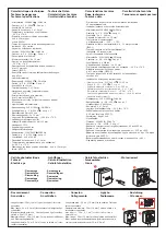 Предварительный просмотр 2 страницы LEGRAND LEXIC 037 23 Quick Start Manual