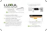 LEGRAND LUXUL Setup Manual preview