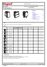 LEGRAND Mosaic 0 770 30 Assemnly Instructions preview