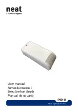 LEGRAND neat PIR II User Manual предпросмотр