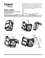 Preview for 1 page of LEGRAND NME1250AP Installation Instructions