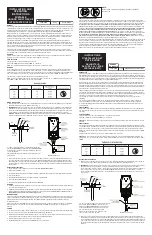 LEGRAND Pass & Seymour 1594-CMA Installation And Operating Instructions preview