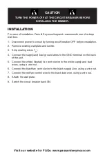 Preview for 3 page of LEGRAND Pass & Seymour LightSense PSHCF Installation Instruction