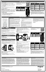 Preview for 2 page of LEGRAND radiant WNRH1 Quick Start Manual