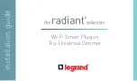 Preview for 1 page of LEGRAND Radiant WWP20 Installation Manual