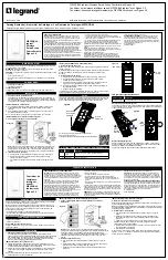 LEGRAND radiant WZ3RCB40 Installation Instructions предпросмотр