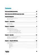 Preview for 4 page of LEGRAND Raritan T1700-LED User Manual