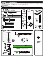 Предварительный просмотр 4 страницы LEGRAND SANUS ACCENTS AMF319-B1 Instruction Manual