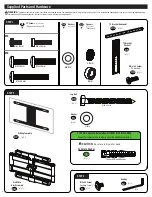 Предварительный просмотр 4 страницы LEGRAND SANUS LLF225 Instruction Manual