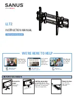 Preview for 1 page of LEGRAND SANUS LLT2 Instruction Manual