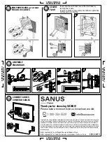 Preview for 2 page of LEGRAND SANUS SA-IWP1 Installation Instructions