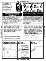 Предварительный просмотр 1 страницы LEGRAND SANUS SAL-IWP2 Installation Instructions