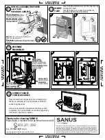 Предварительный просмотр 2 страницы LEGRAND SANUS SAL-IWP2 Installation Instructions