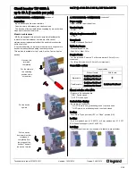 Preview for 2 page of LEGRAND TX3 6000 A Manual