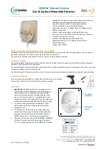 Preview for 1 page of LEGRAND tynetec Telecare ZXT427 Manual