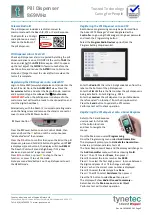 Preview for 5 page of LEGRAND tynetec ZXT843 Manual