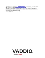 Preview for 15 page of LEGRAND VADDIO Manual