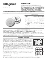 LEGRAND Wattstopper CI-300 Manual preview