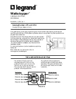 Preview for 1 page of LEGRAND Wattstopper LP24 User Manual