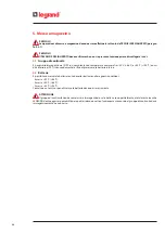 Preview for 44 page of LEGRAND WHAD HE 3 101 66 Installation And Maintenance Manual