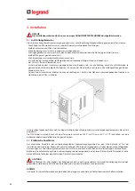 Preview for 56 page of LEGRAND WHAD HE 3 101 66 Installation And Maintenance Manual