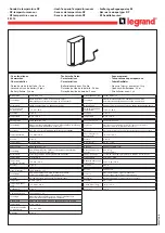 LEGRAND ZigBee 883 30 Manual предпросмотр