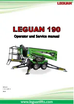 Предварительный просмотр 1 страницы Leguan L190 Operator'S And Service Manual