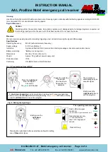 Preview for 2 page of Lehmann electronic AAL Homecare Profiline HC-502 Instruction Manual