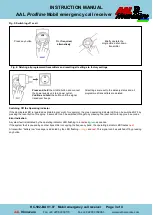 Preview for 3 page of Lehmann electronic AAL Homecare Profiline HC-502 Instruction Manual