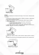 Предварительный просмотр 25 страницы LEHMANN PAN-KEIK Instruction Manual