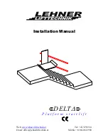 Lehner Liftechnik Delta Installation Manual preview