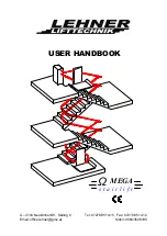 Lehner Lifttechnik OMEGA User Handbook Manual preview