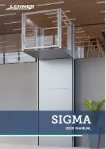 Lehner Lifttechnik SIGMA User Manual preview