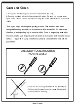 Preview for 2 page of Lehner Versand Isa 5873314 Assembly Instruction Manual