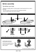 Preview for 3 page of Lehner Versand Lea 58729 Assembly Instruction Manual