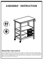 Preview for 1 page of Lehner Versand Nora 5873214 Assembly Instruction Manual