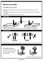 Preview for 3 page of Lehner Versand Nora 5873214 Assembly Instruction Manual