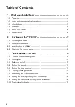 Preview for 2 page of LEHNER VINERO Operating Instructions With Parts List