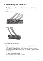 Preview for 17 page of LEHNER VINERO Operating Instructions With Parts List