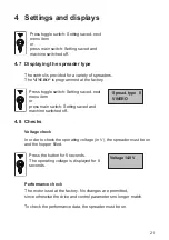 Preview for 21 page of LEHNER VINERO Operating Instructions With Parts List