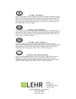 Preview for 30 page of LEHR LP 5.0L Operator'S Manual