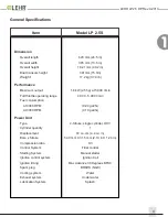 Предварительный просмотр 5 страницы LEHR LP2.5 HP Service Manual