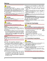 Preview for 6 page of Leibherr USA WF1061 Use And Care Manual