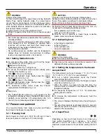 Preview for 9 page of Leibherr USA WF1061 Use And Care Manual