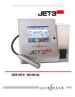 Preview for 1 page of Leibinger JET3 up Service Manual