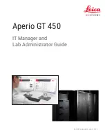 Leica BIOSYSTEMS Aperio GT 450 Administrator'S Manual preview