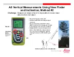 Предварительный просмотр 8 страницы Leica Geosystems DISTO A2 User Manual