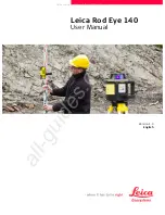 Leica Geosystems Rod Eve 140 User Manual предпросмотр