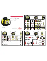 Leica Geosystems Rugby 640 Quick Start preview